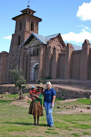 We were told that people had been sacrificed for blood to make the mud bricks of this monastery